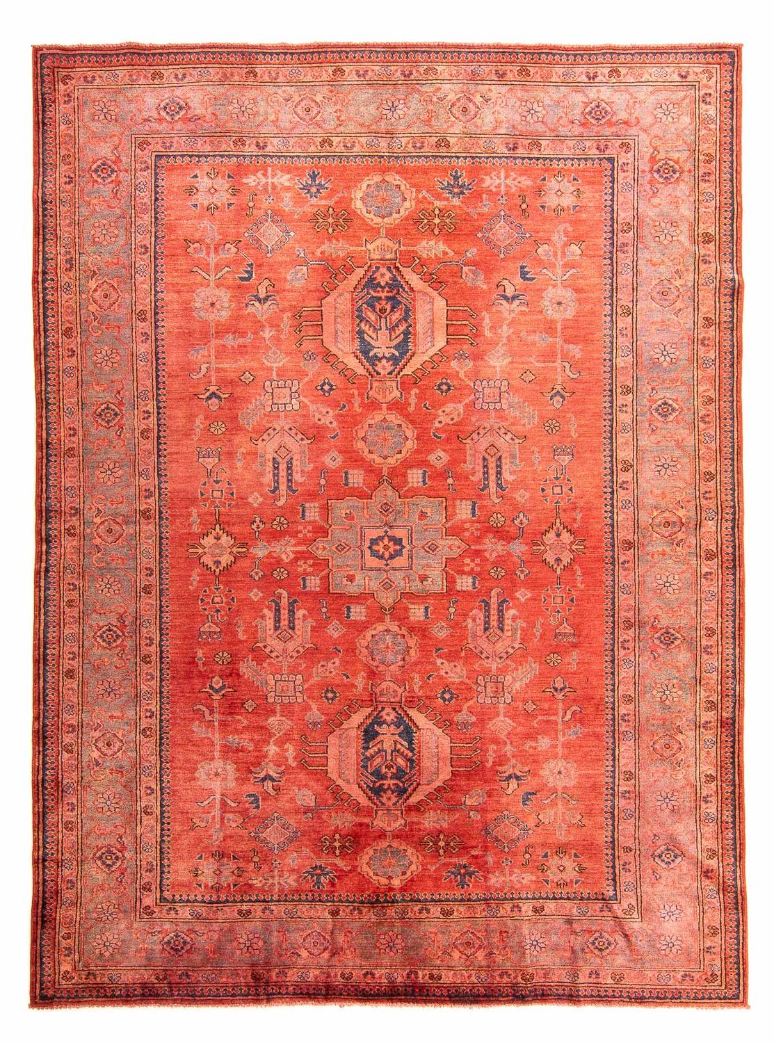 Ziegler Carpet - Kazak - 244 x 183 cm - lysrød