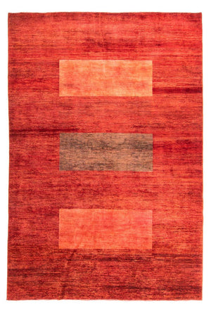 Gabbeh Tæppe - Loribaft Persisk - 288 x 202 cm - rød