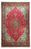 Persisk tæppe - Tabriz - 308 x 226 cm - mørkerød