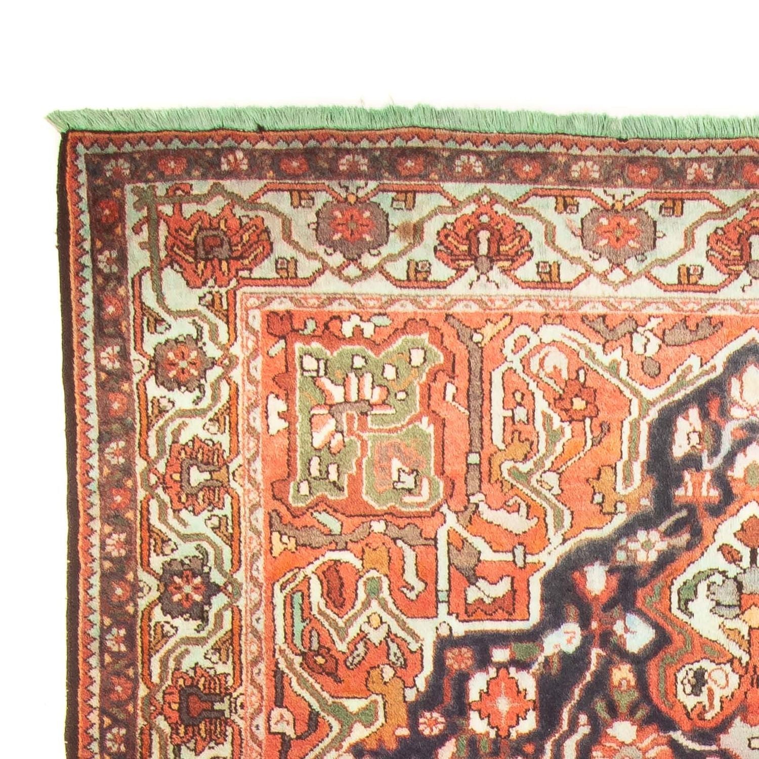 Persisk tæppe - Nomadisk - 336 x 170 cm - lysrød