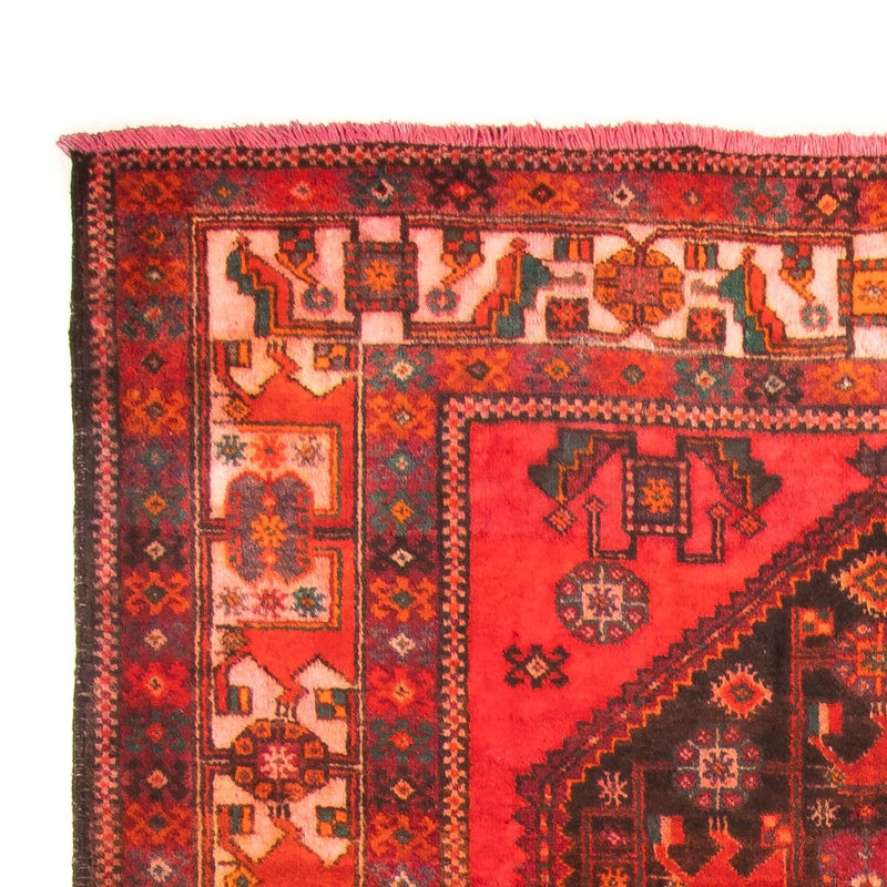 Persisk tæppe - Nomadisk - 297 x 154 cm - mørkerød