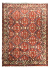 Afghansk tæppe - Hatshlu - 285 x 208 cm - rust