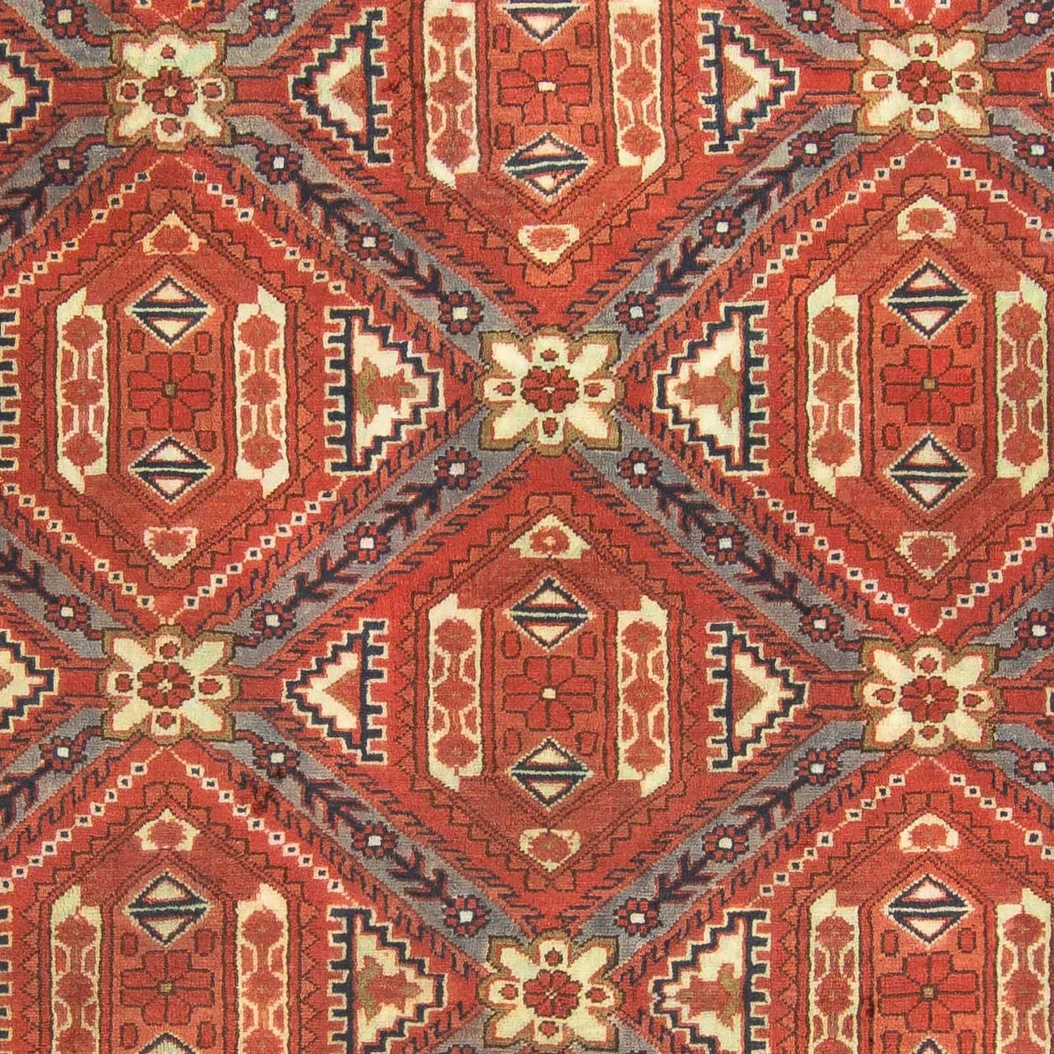 Afghansk tæppe - Hatshlu - 285 x 208 cm - rust