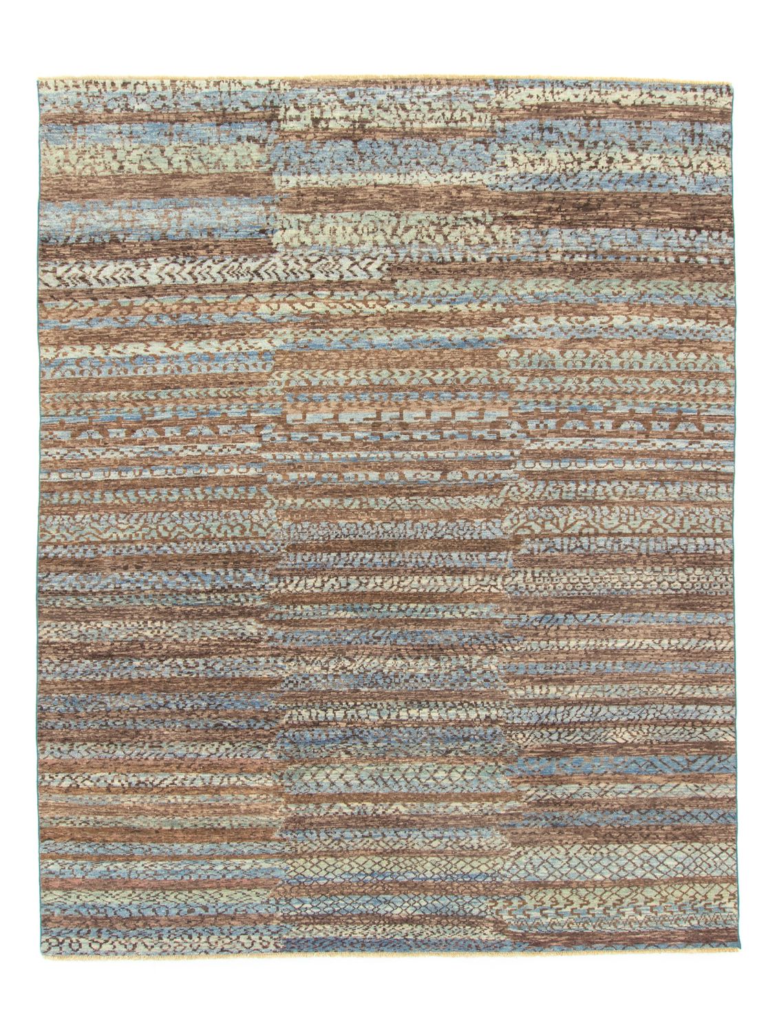 Designer tæppe - 293 x 240 cm - flerfarvet