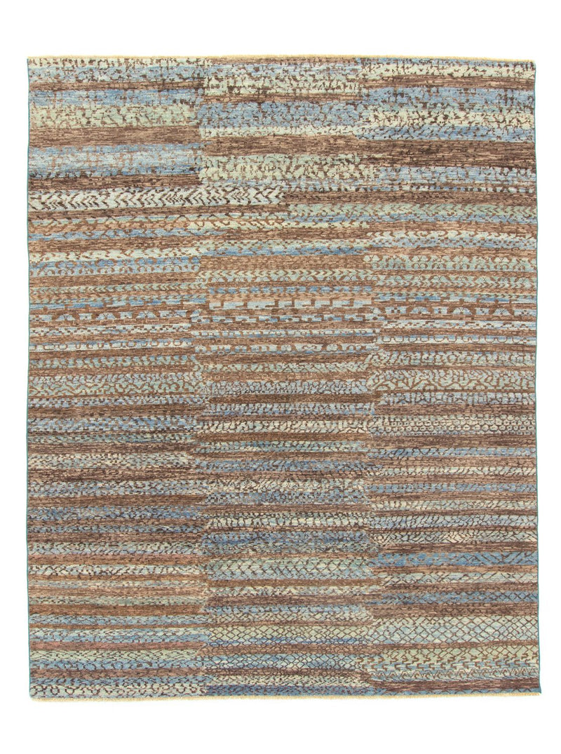 Designer tæppe - 293 x 240 cm - flerfarvet