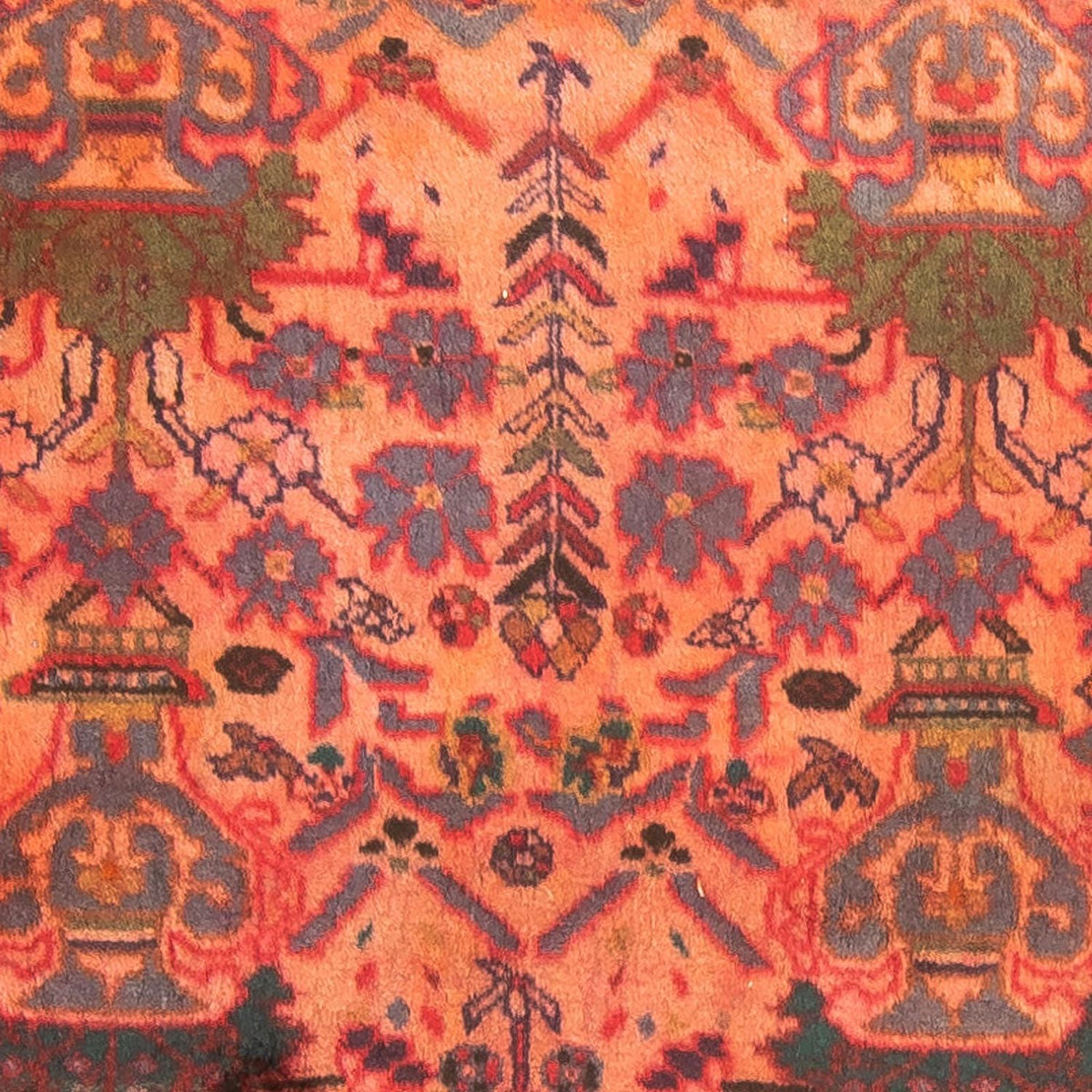 Persisk tæppe - Classic - 208 x 124 cm - lysrød