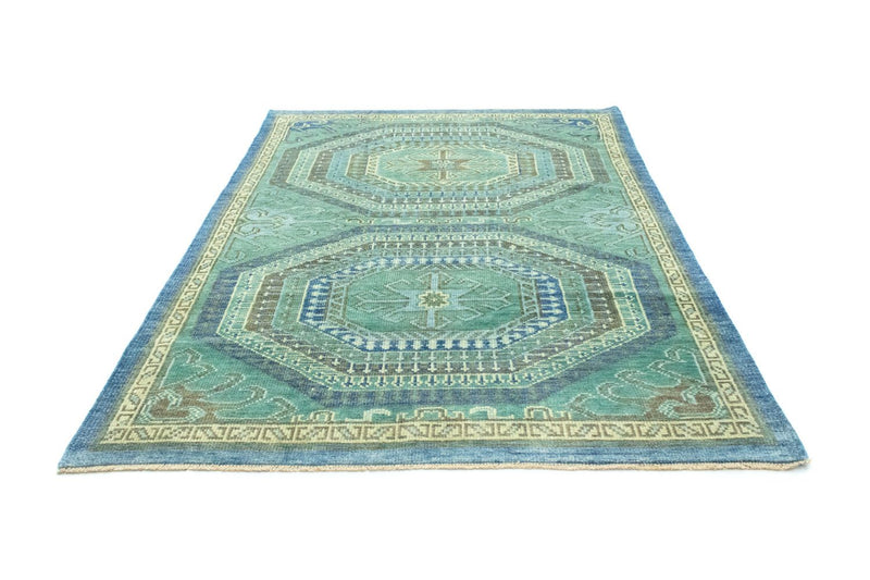 Designer tæppe - 250 x 180 cm - havgrønt