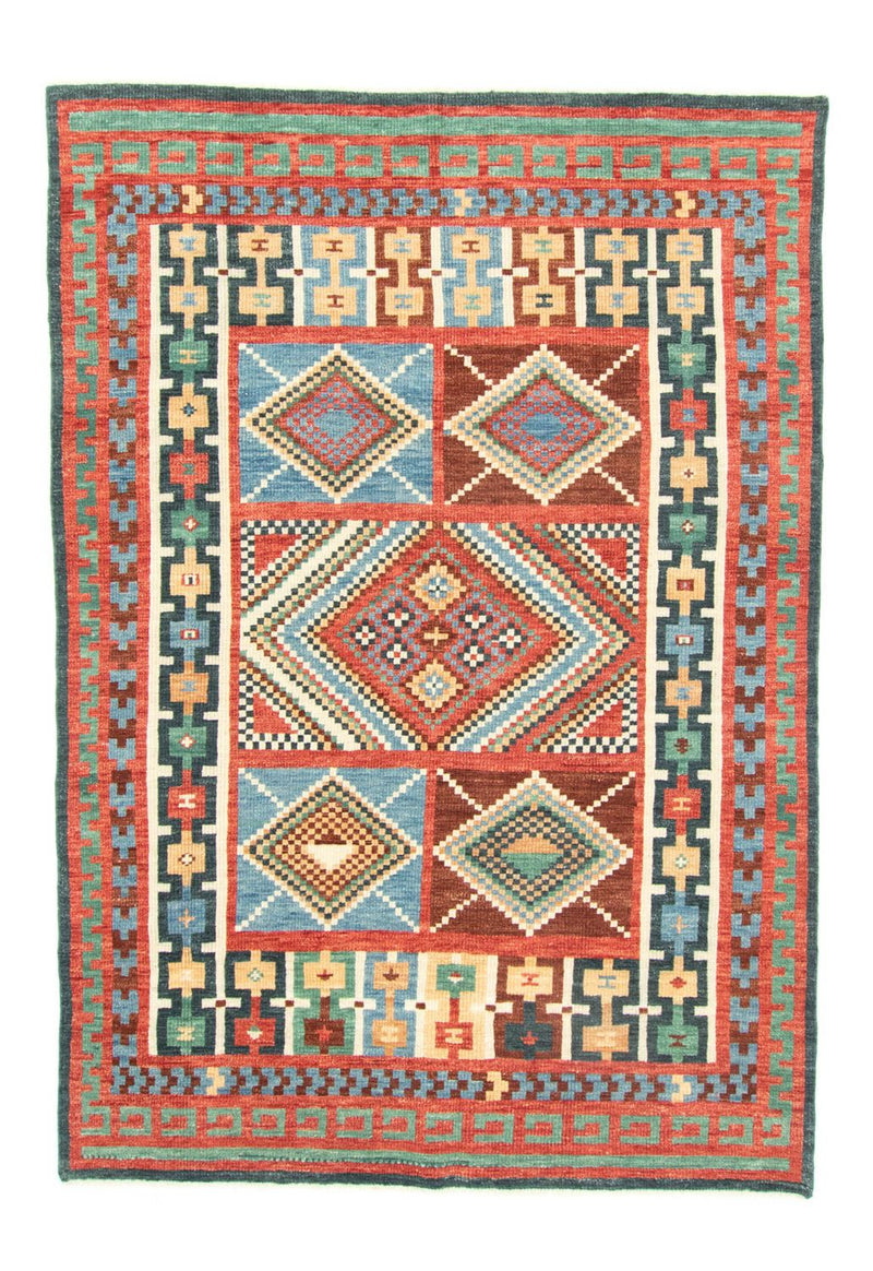 Designer tæppe - 251 x 180 cm - flerfarvet