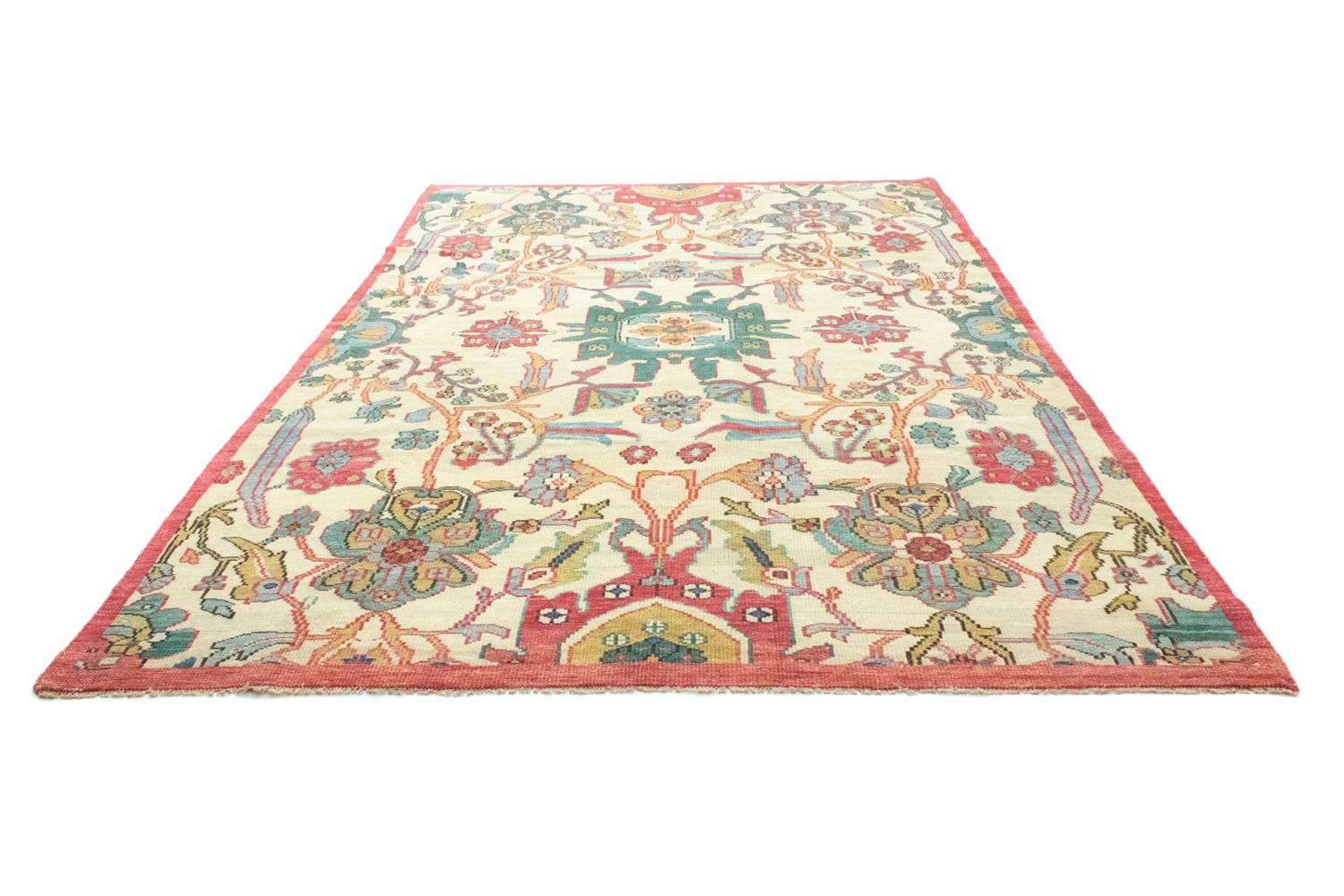 Designer tæppe - 360 x 234 cm - beige