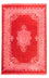 Kina Tæppe - 204 x 136 cm - rød