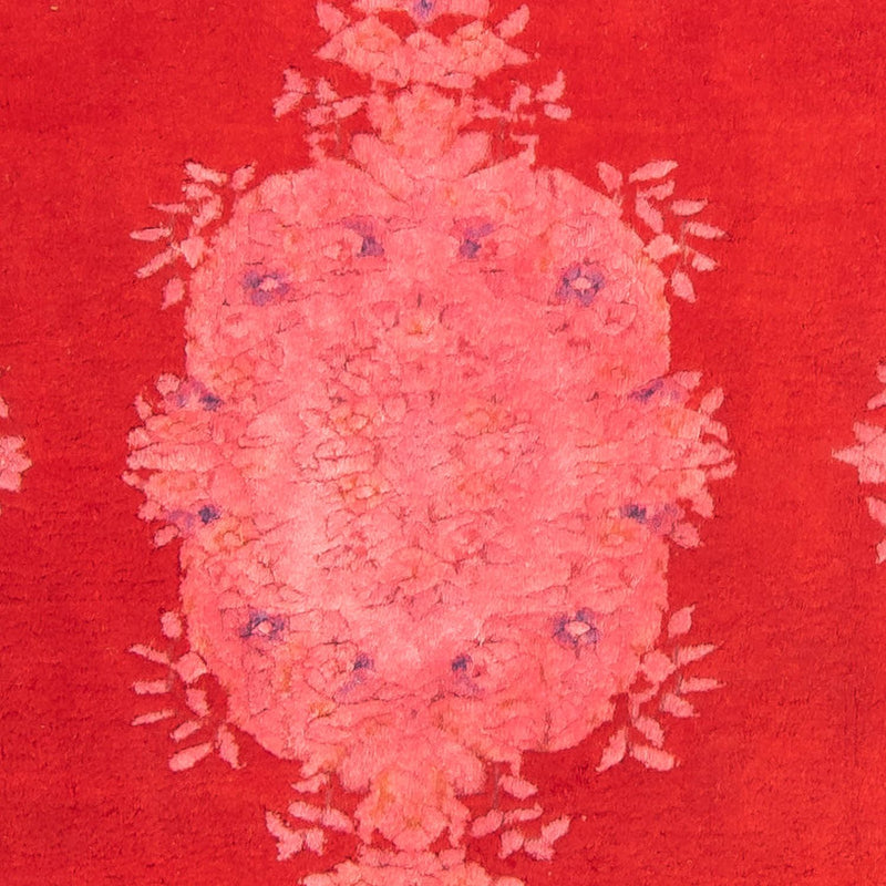 Kina Tæppe - 204 x 136 cm - rød