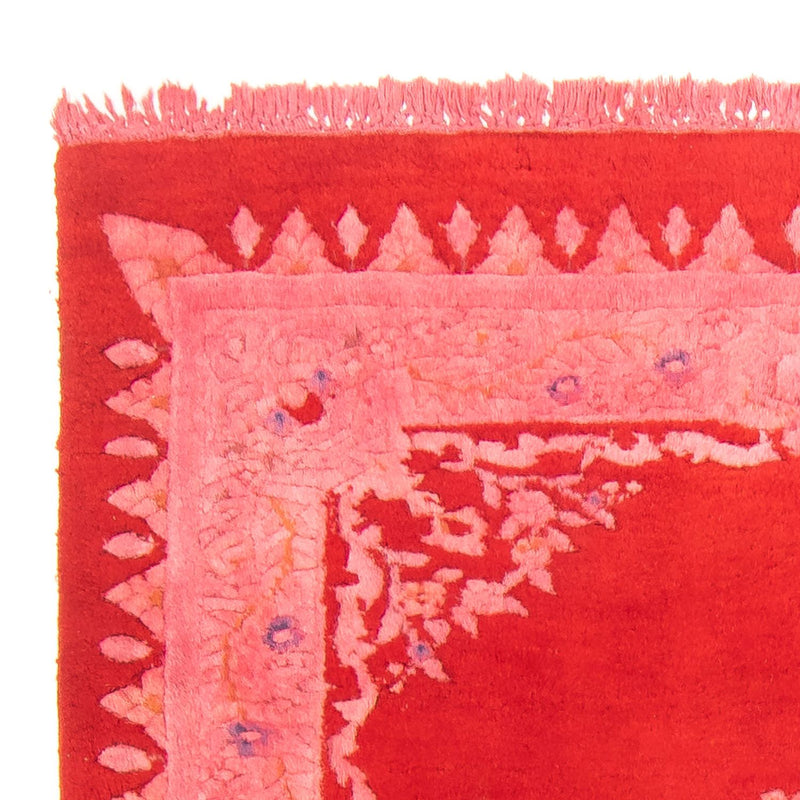 Kina Tæppe - 204 x 136 cm - rød