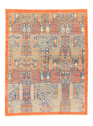 Designer tæppe - 267 x 219 cm - orange