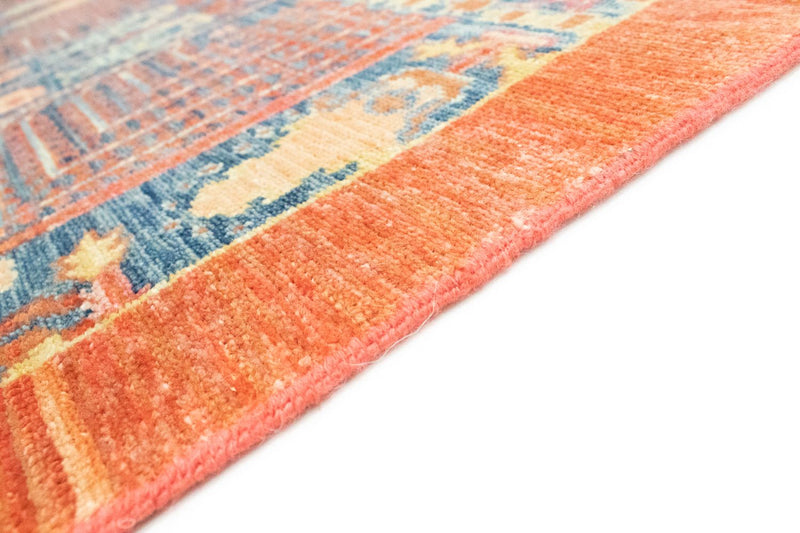 Designer tæppe - 267 x 219 cm - orange