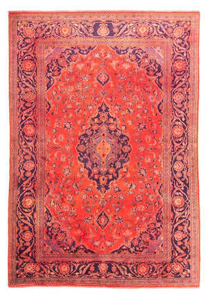 Persisk tæppe - Keshan - 277 x 170 cm - lysrød