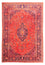 Persisk tæppe - Keshan - 277 x 170 cm - lysrød
