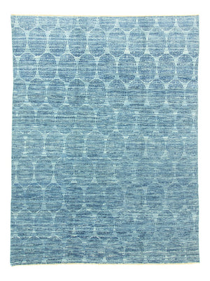 Designer tæppe - 303 x 243 cm - lyseblå