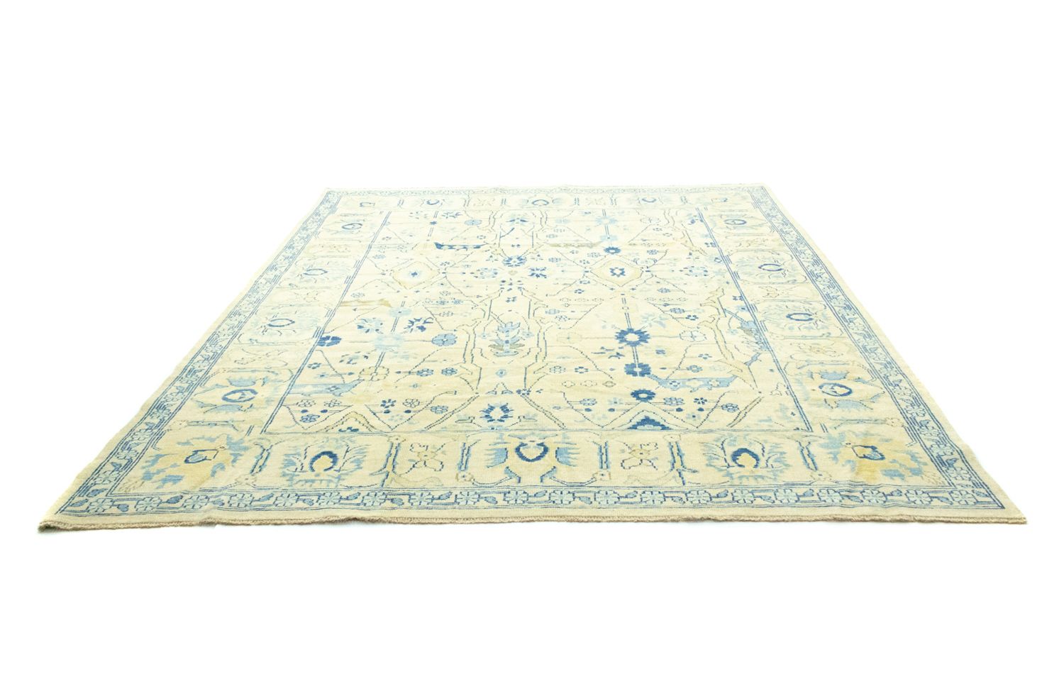 Designer tæppe - 306 x 246 cm - beige