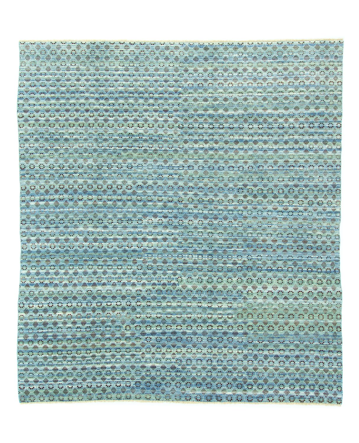 Designer tæppe - 270 x 244 cm - lyseblå