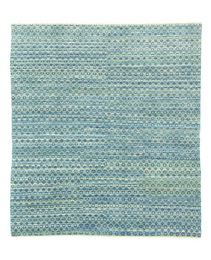 Designer tæppe - 270 x 244 cm - lyseblå