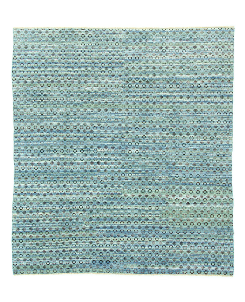Designer tæppe - 270 x 244 cm - lyseblå