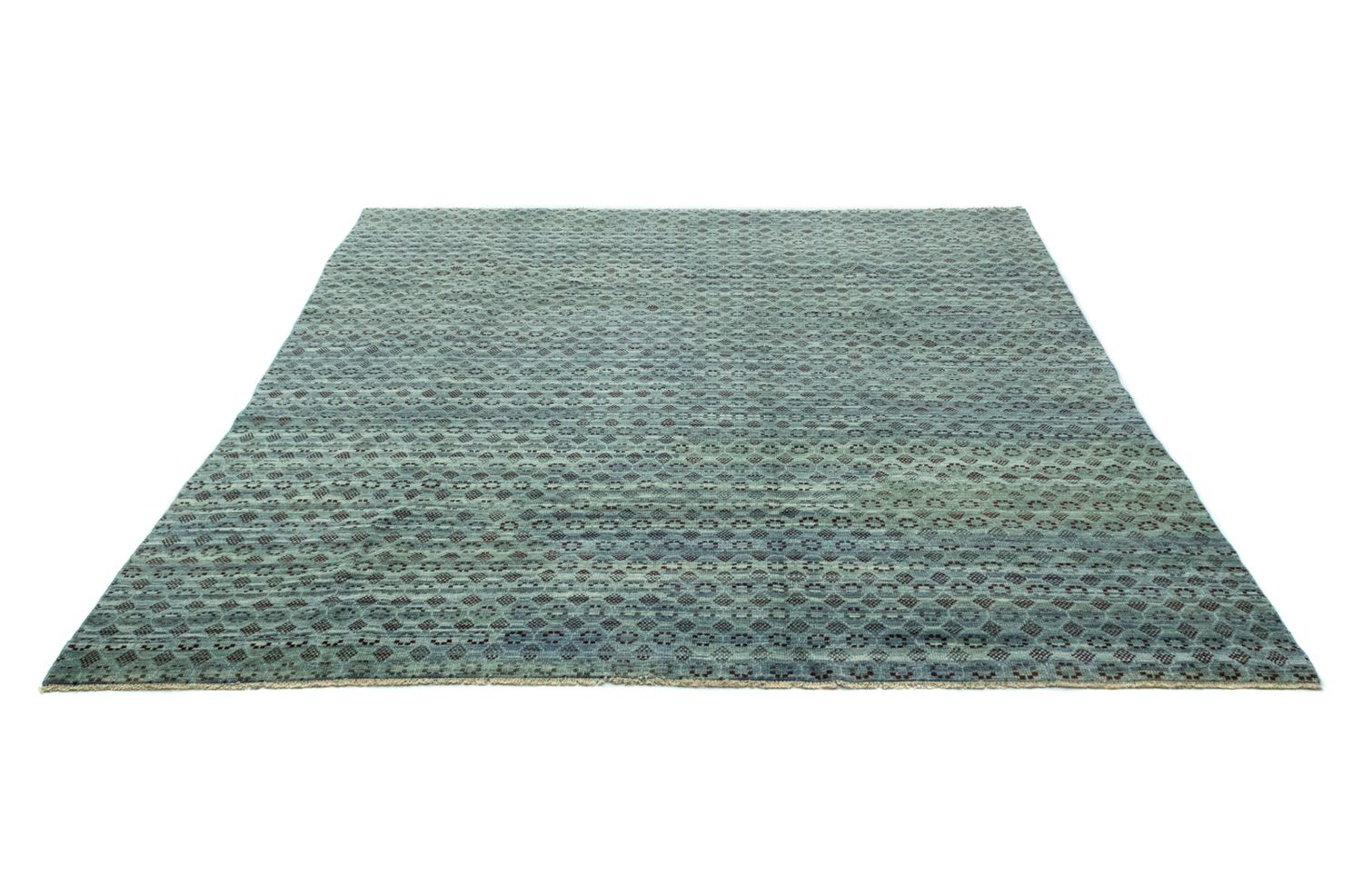 Designer tæppe - 270 x 244 cm - lyseblå
