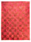 Nepal Tæppe - 231 x 170 cm - rød