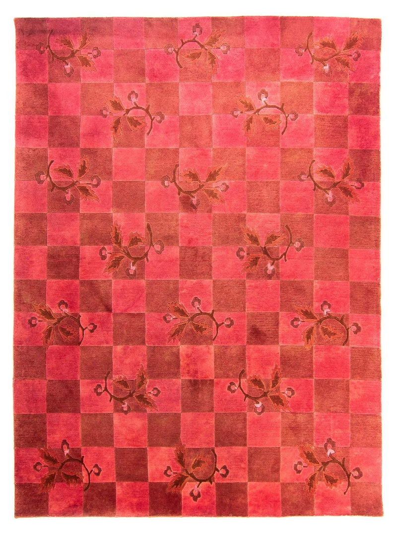 Nepal Tæppe - 231 x 170 cm - rød
