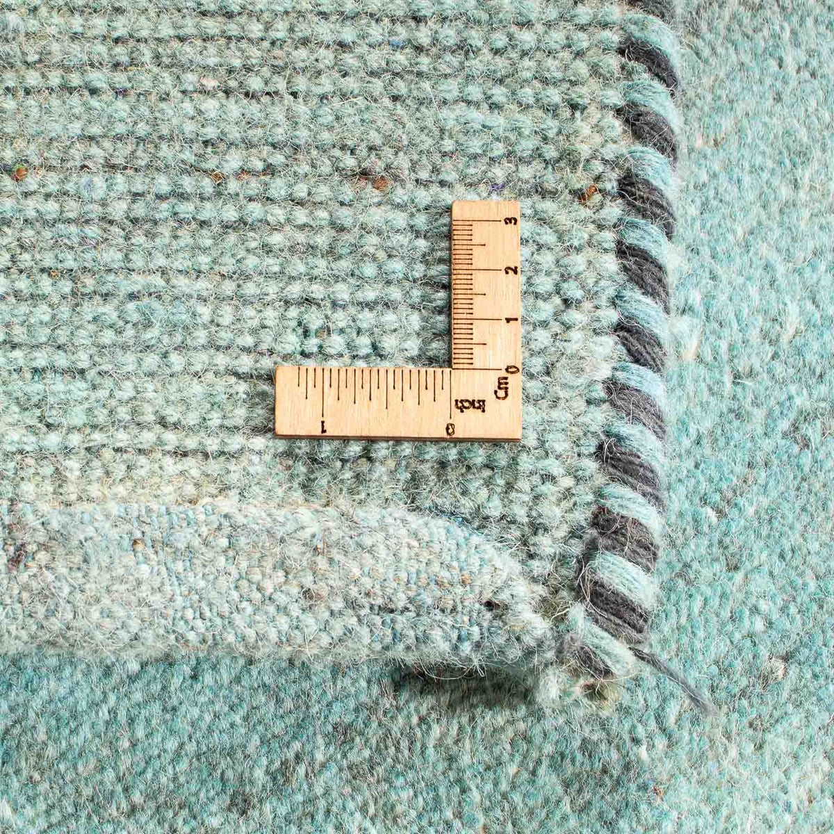 Gabbeh-tæppe - Indus - 237 x 170 cm - lyseblå