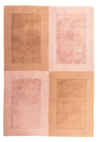 Uldtæppe - 210 x 150 cm - lilla