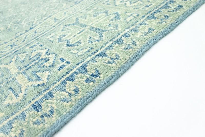 Designer tæppe - 301 x 258 cm - lyseblå