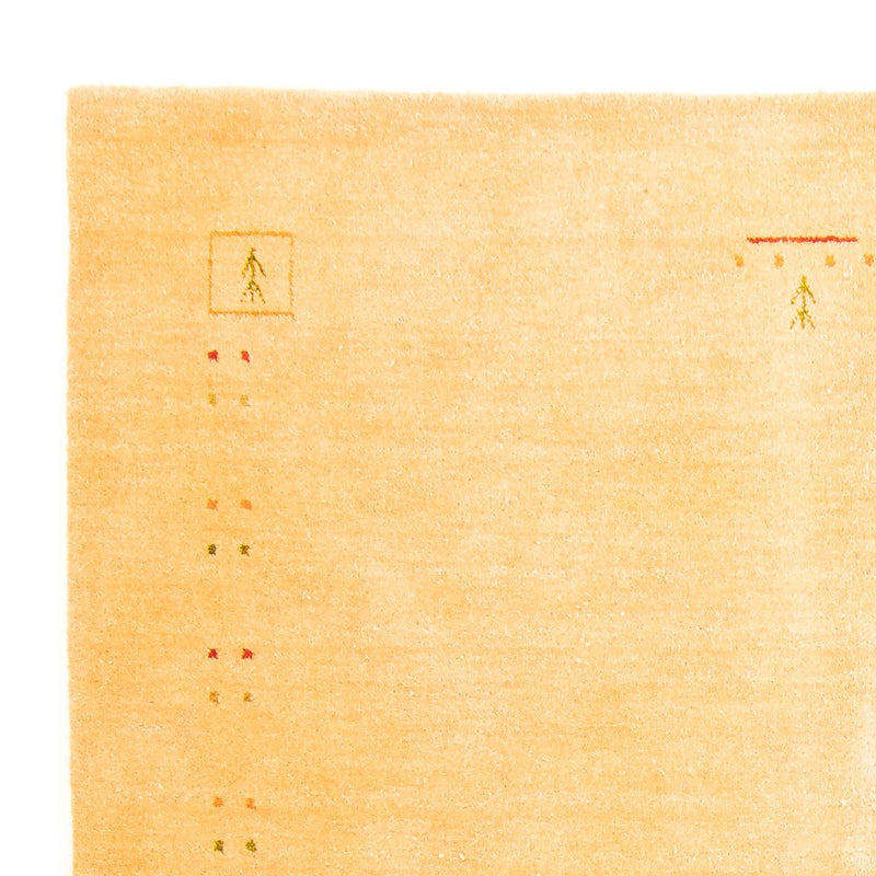 Gabbeh-tæppe - Indus - 241 x 170 cm - beige