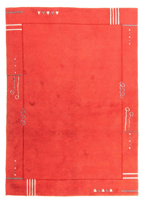 Nepal Tæppe - 228 x 162 cm - rød