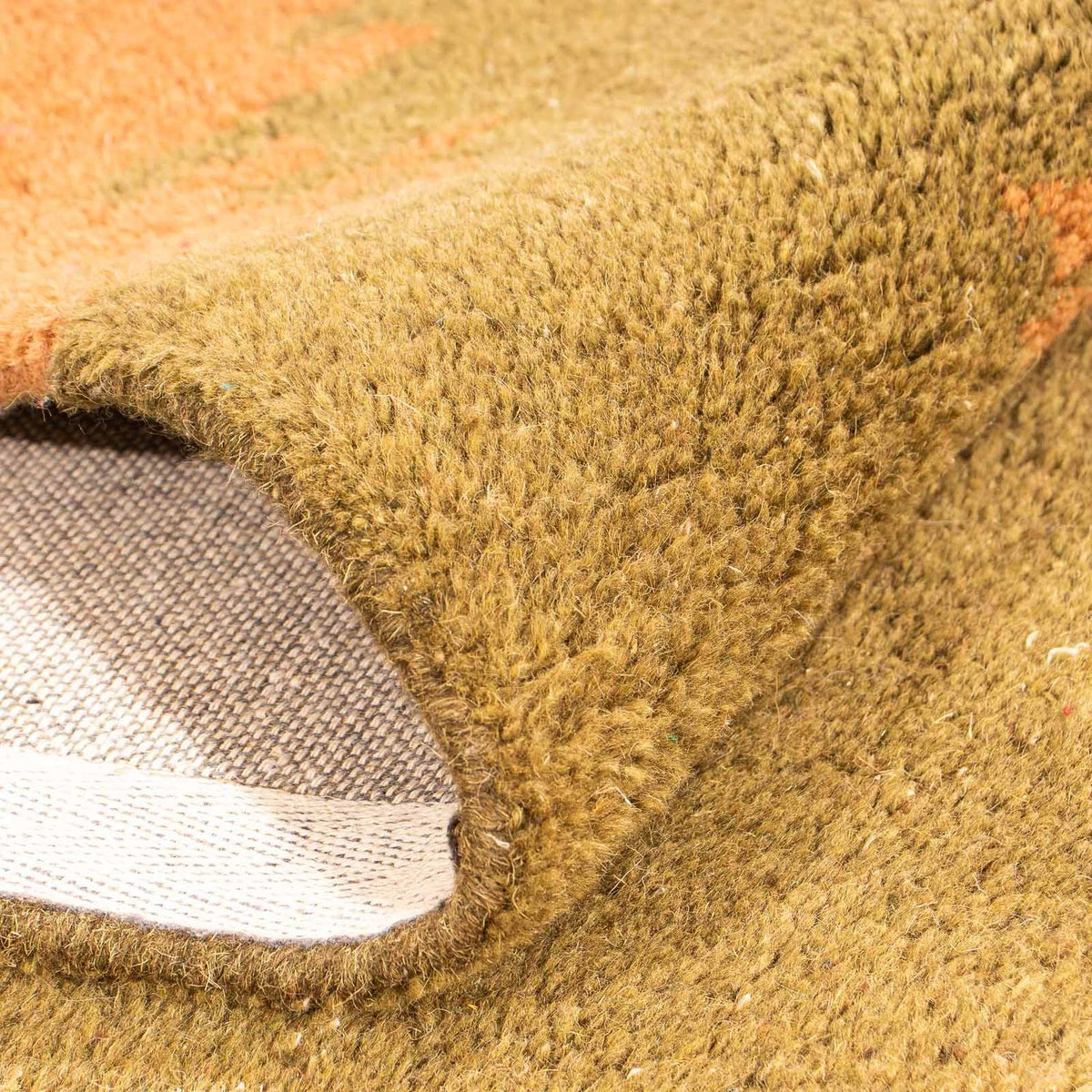 Uldtæppe - 234 x 148 cm - flerfarvet