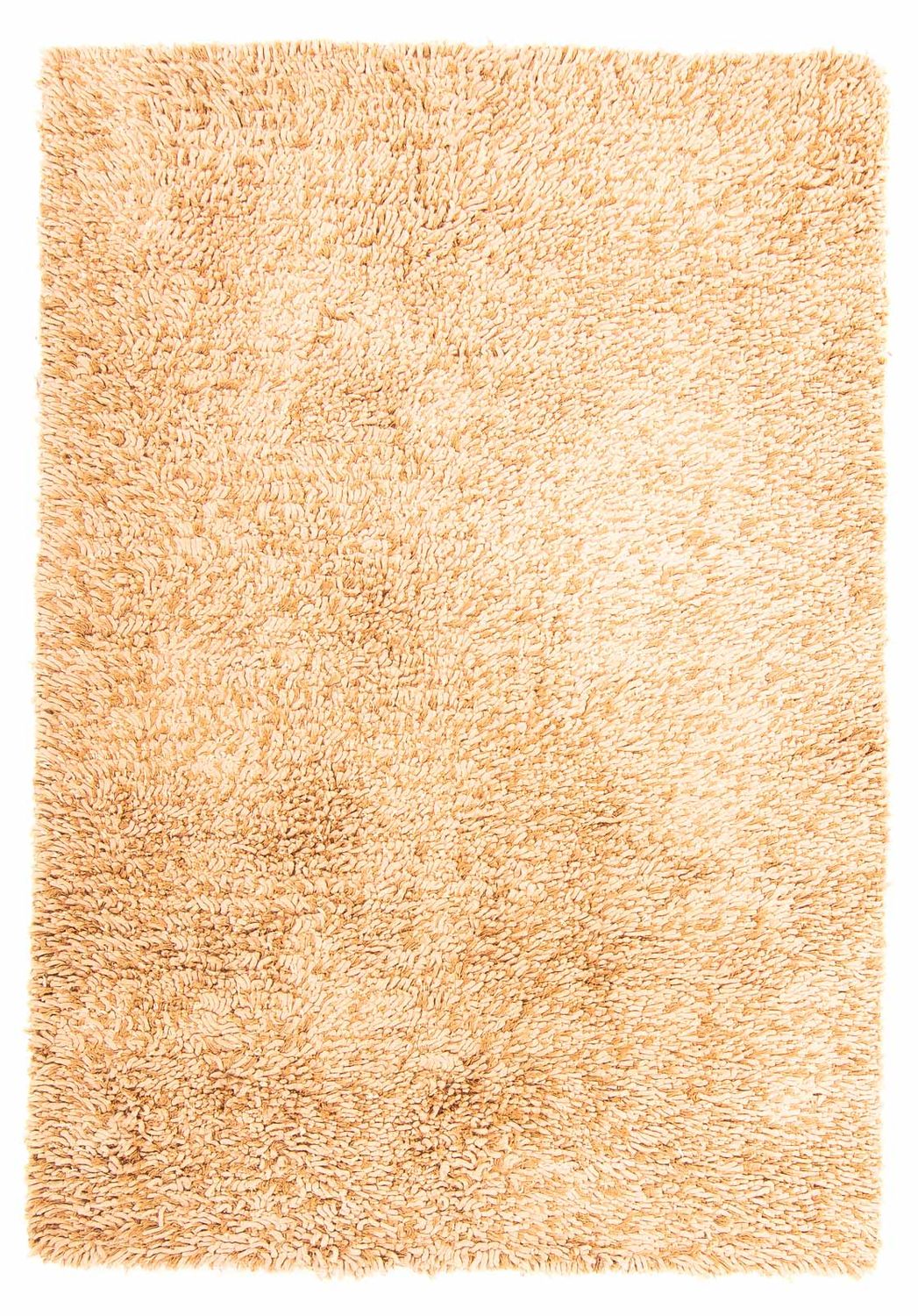 Tæppe med høj pæl - 200 x 140 cm - beige