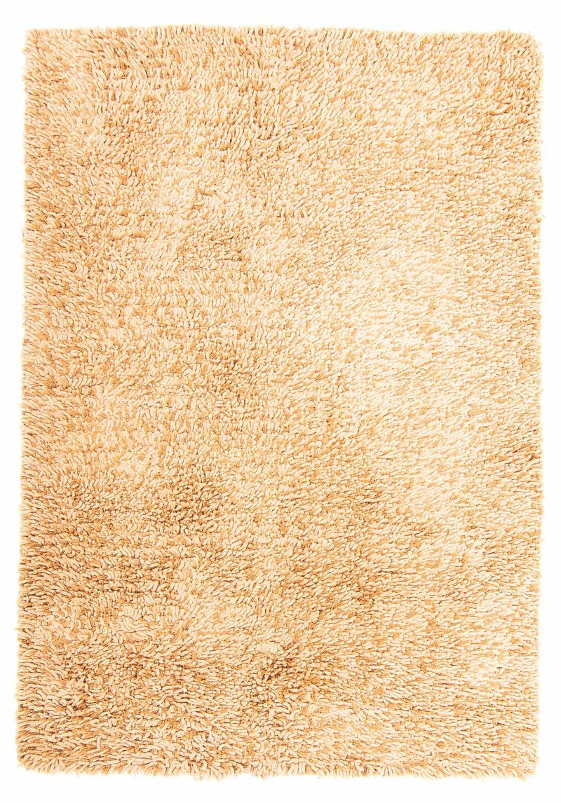 Tæppe med høj pæl - 200 x 140 cm - beige