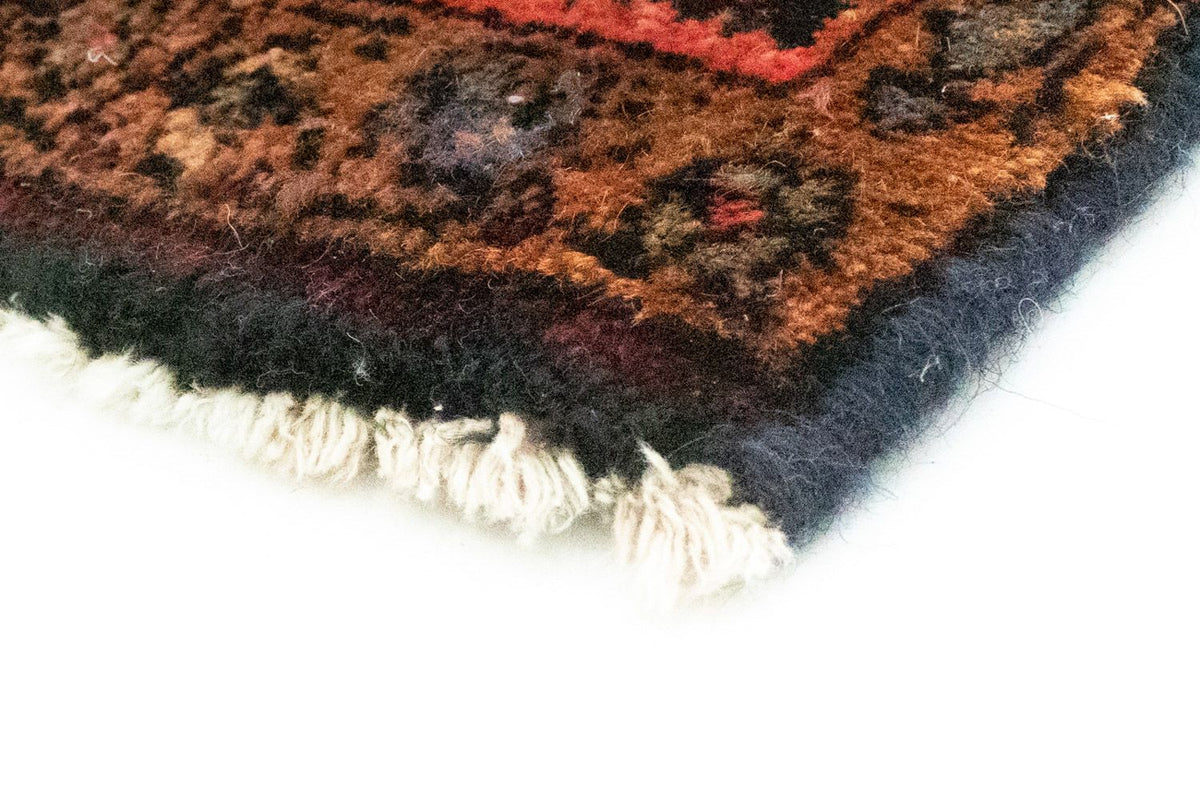 Persisk tæppe - Bijar - 244 x 146 cm - rød