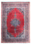 Persisk tæppe - Keshan - 325 x 225 cm - mørkerød