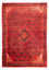 Persisk tæppe - Nomadisk - 302 x 214 cm - mørkerød
