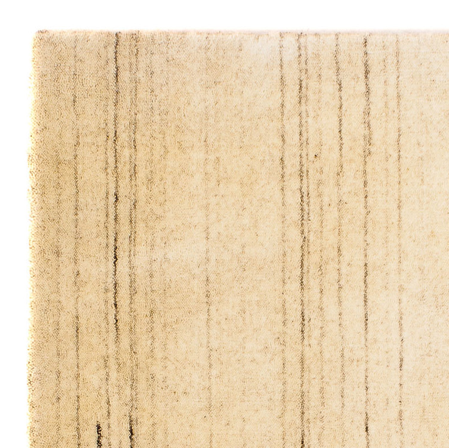 Gabbeh-tæppe - Softy firkantet  - 74 x 69 cm - beige