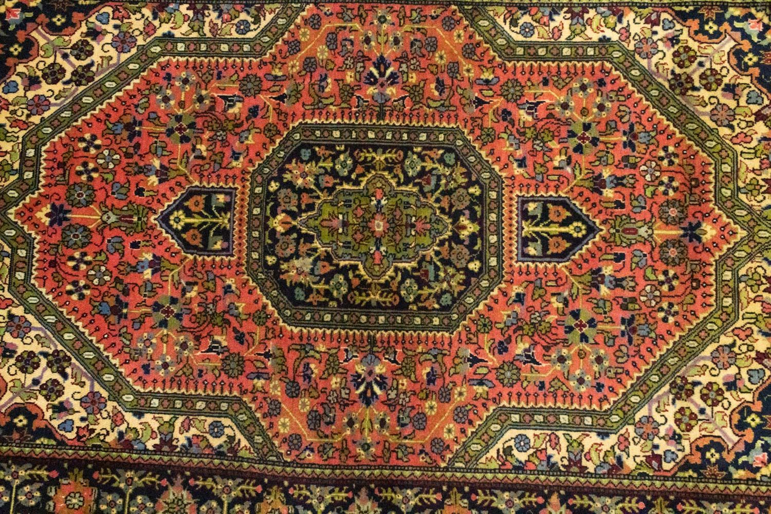 Persisk tæppe - Ghom - 163 x 107 cm - lysrød