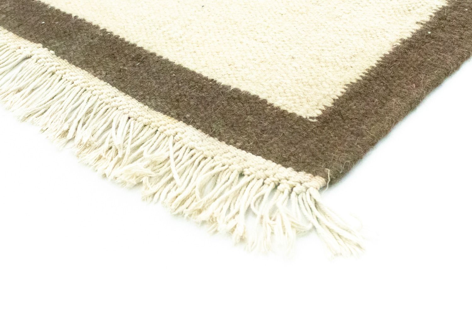 Kelim-tæppe - Trendy - 195 x 140 cm - brun