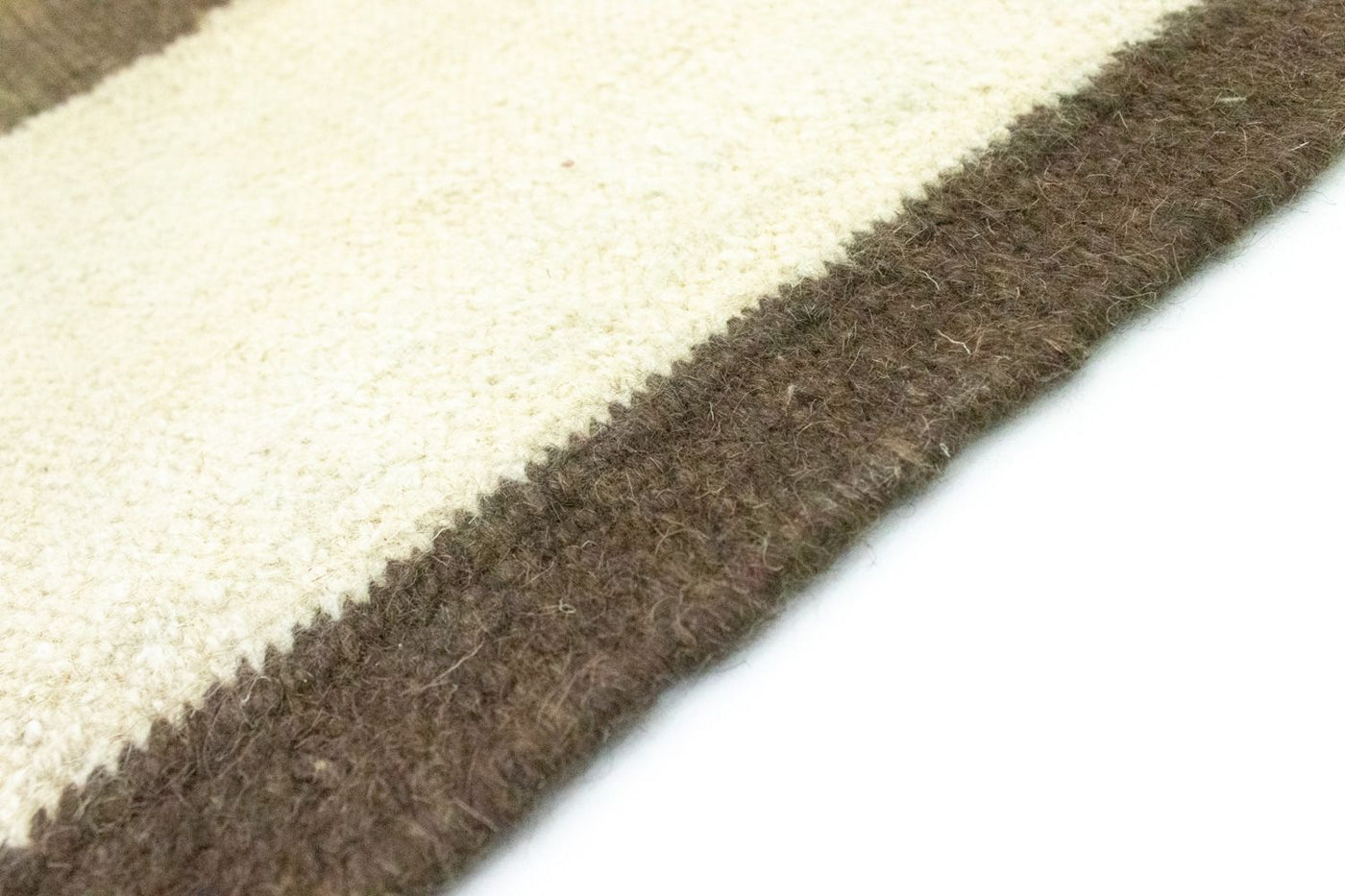 Moderne kilim Tæppe 195x140cm - Uldtæppe
