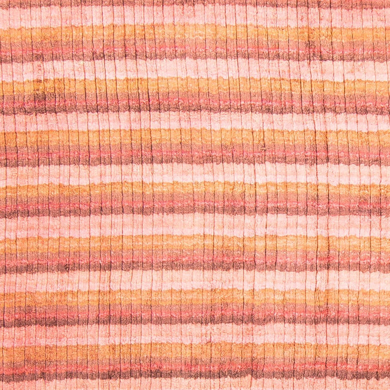 Viskose tæppe firkantet  - 197 x 197 cm - flerfarvet