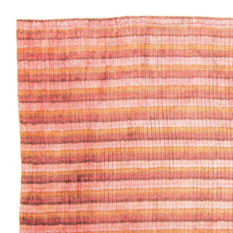 Viskose tæppe firkantet  - 197 x 197 cm - flerfarvet