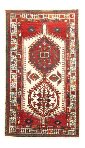 Persisk tæppe - Nomadisk - 160 x 96 cm - rød