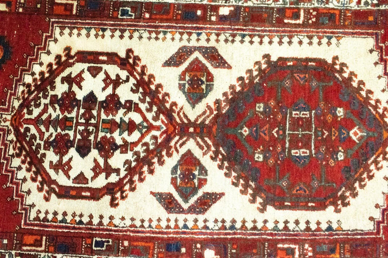 Persisk tæppe - Nomadisk - 160 x 96 cm - rød