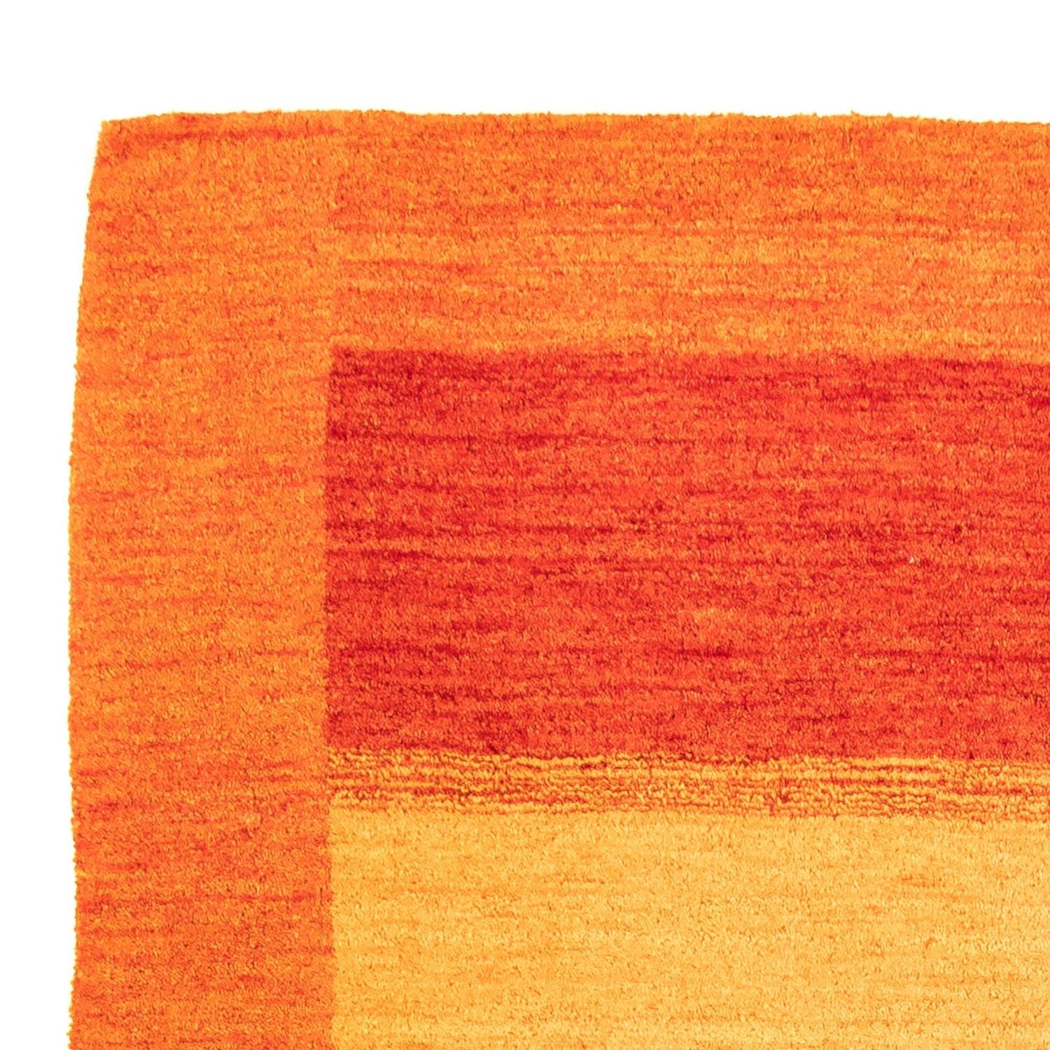 Uldtæppe - 226 x 160 cm - orange