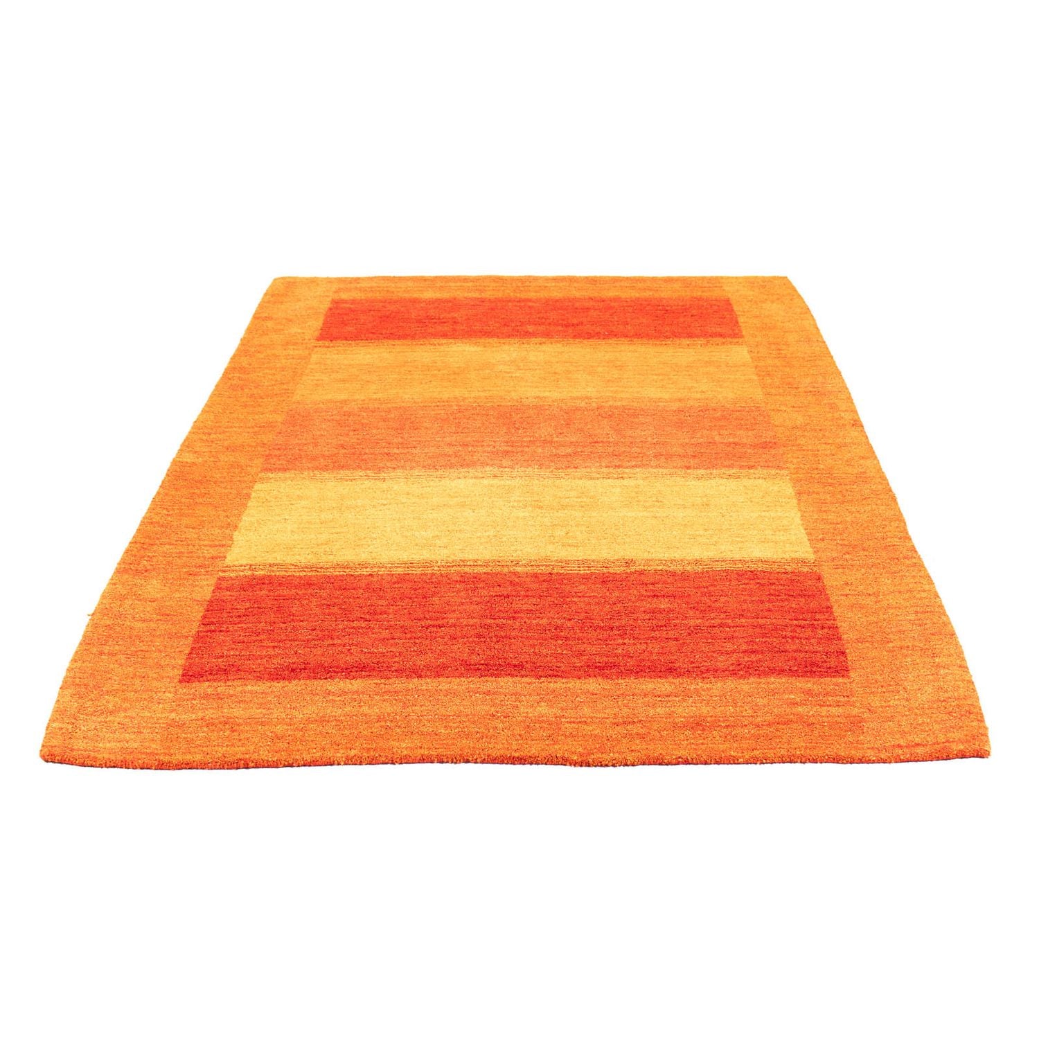 Uldtæppe - 226 x 160 cm - orange