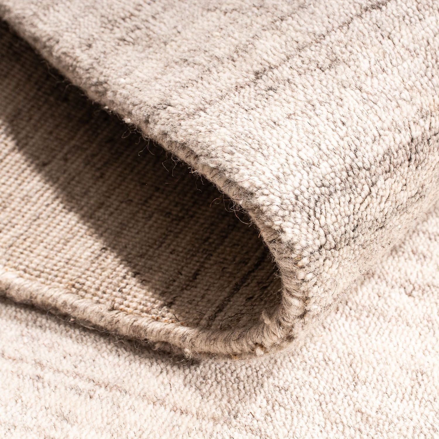 Gabbeh Tæppe - Loribaft Softy - 95 x 60 cm - beige